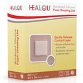 HEALQU Bordered Silicone Foam Dressing Lite