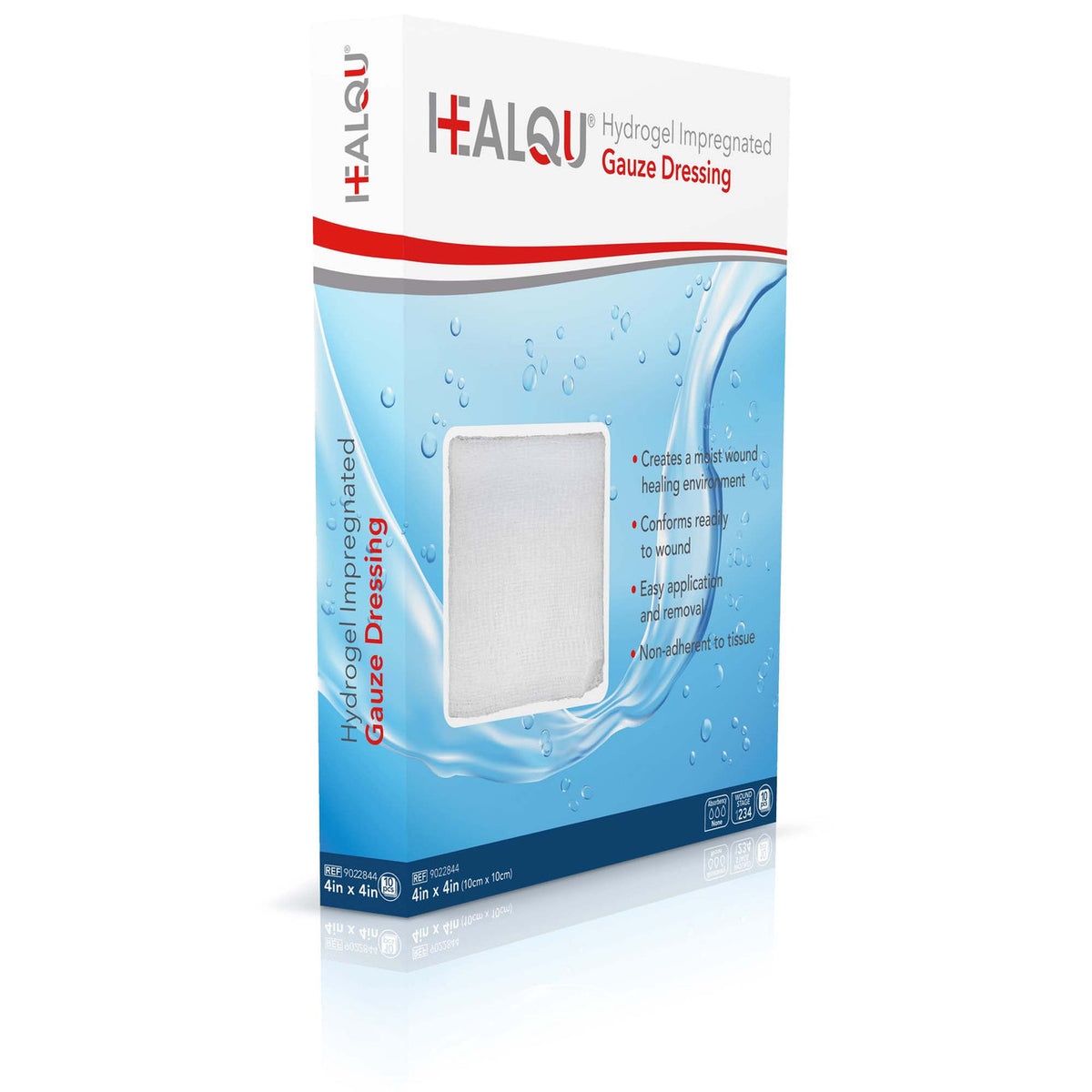 HEALQU Hydrogel Impregnated Gauze Dressing