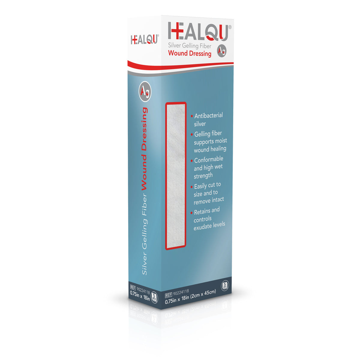 HEALQU Silver Gelling Fiber Dressing