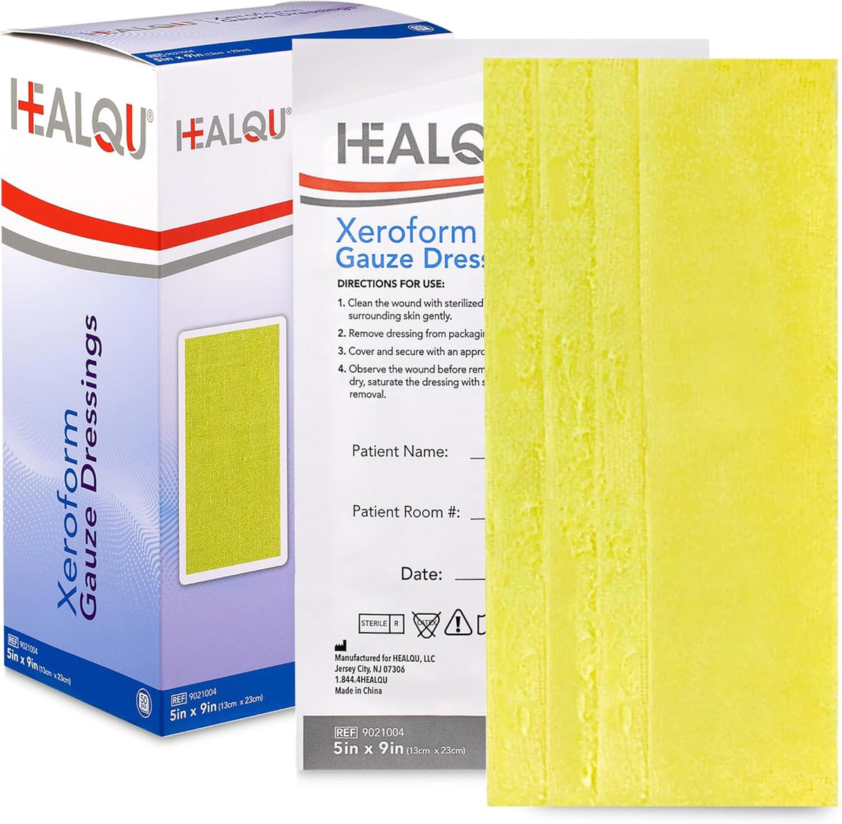 HEALQU Xeroform Gauze Dressing