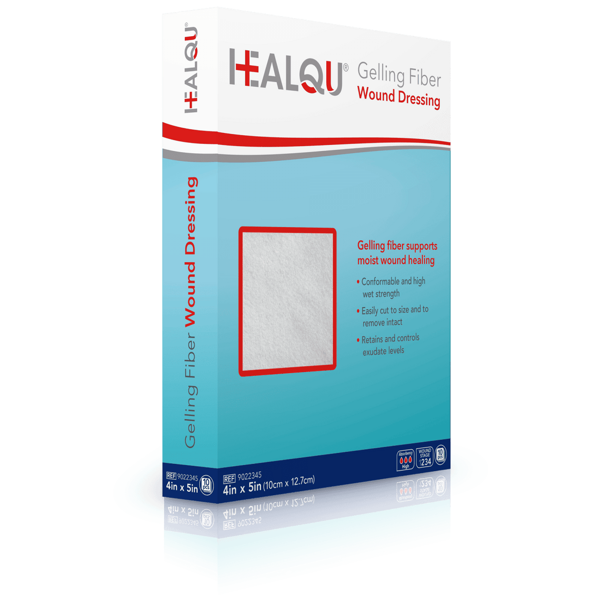 HEALQU Gelling Fiber Wound Dressing