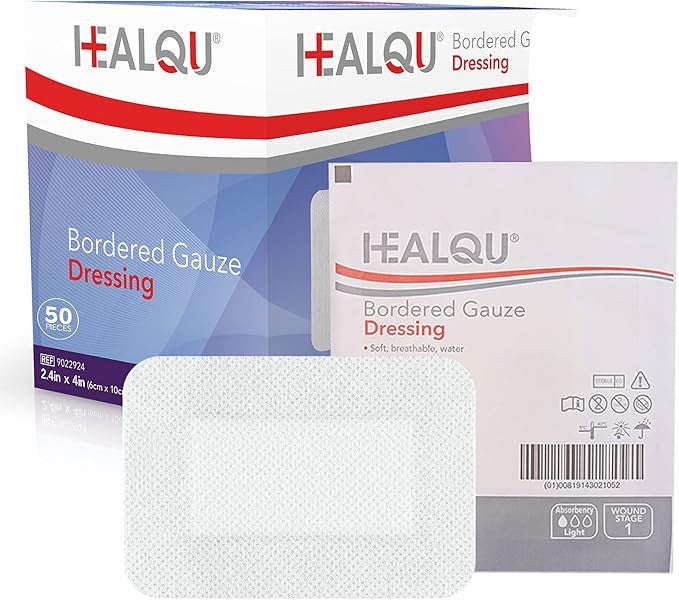 HEALQU Bordered Gauze Dressing