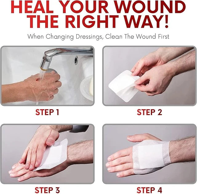 HEALQU Bordered Gauze Dressing