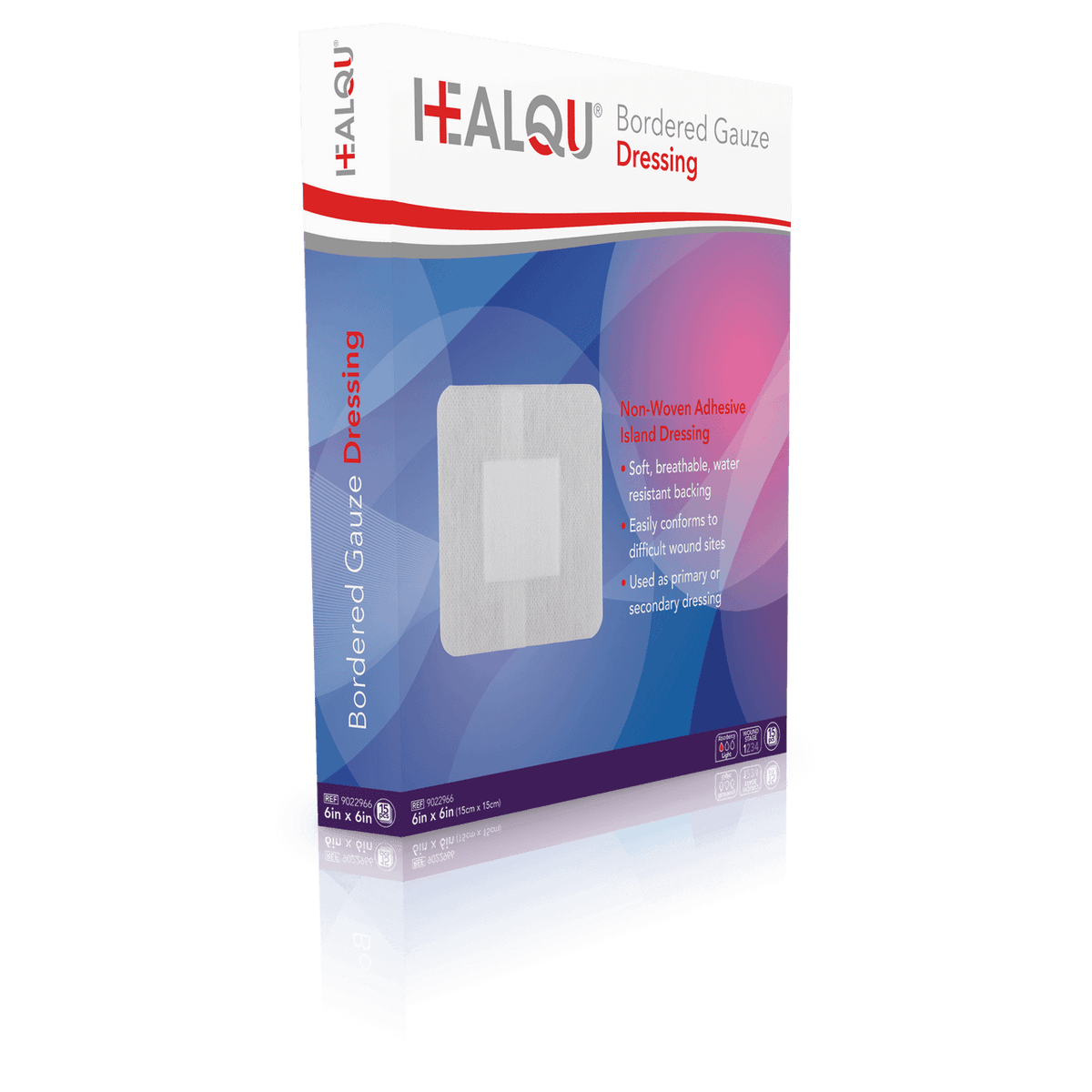 HEALQU Bordered Gauze Dressing