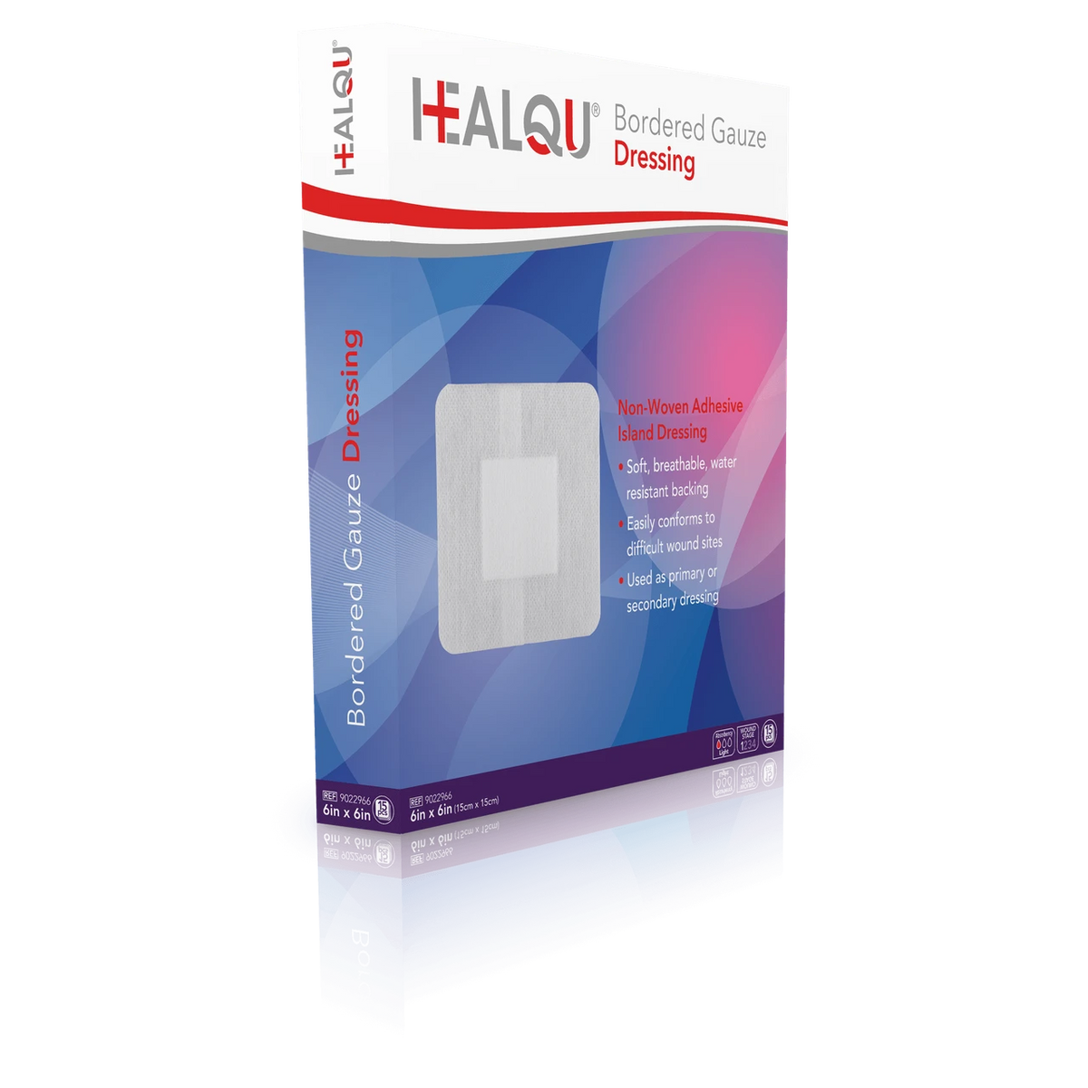 HEALQU Bordered Gauze Dressing