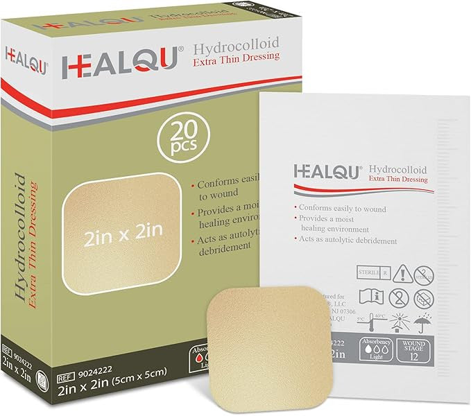 HEALQU Hydrocolloid Extra Thin Dressing