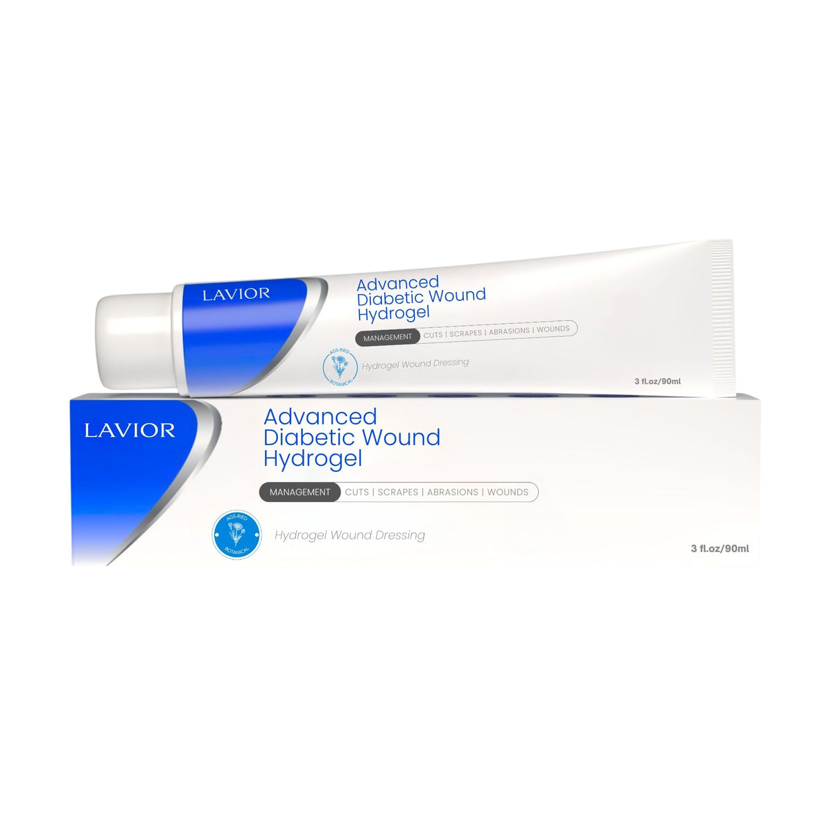 Advanced Diabetic Wound Hydrogel, 3 oz, Case of 24