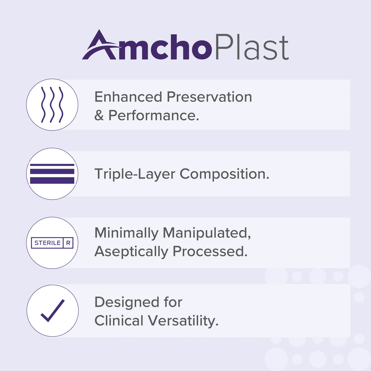 Amchoplast Placental Tissue Allograft